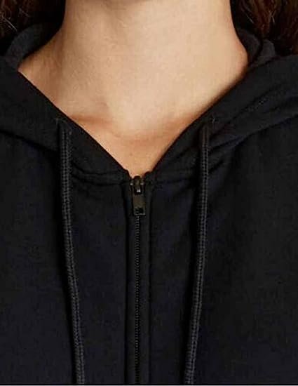 Ladies' Supersoft Full Zip Hoodie Black