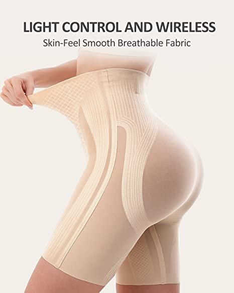 High Waisted Shapewear for Women,Butt Lifter Light Tummy Control Shorts