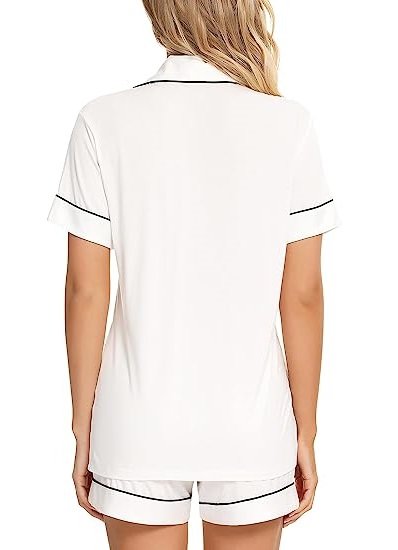 Womens Button Down Pajama Sets Bride Pajamas Sets